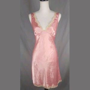 Sz Small Victoria's Secret Pink Slip Nightie Sexy